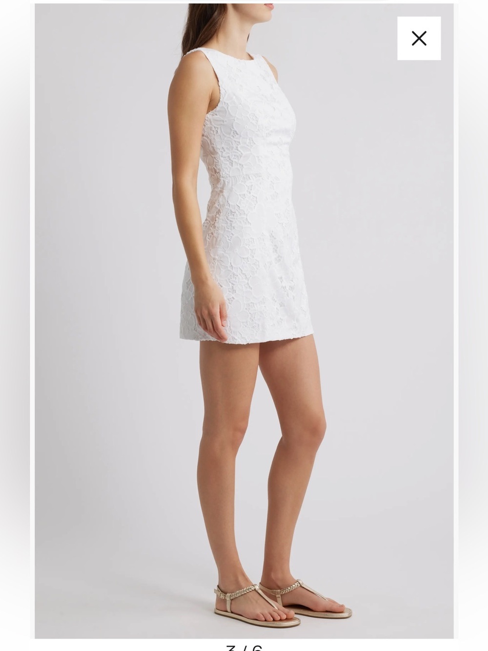 Lilly Pulitzer Jules Embroidery Floral Skort, White (size 14) Nordstrom - Picture 3 of 12